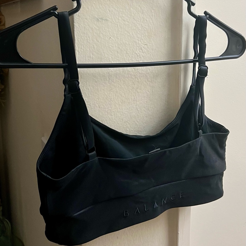 BALANCE ATHLETICA- Women's Black Sports Bra- EUC - Picture 7 of 9